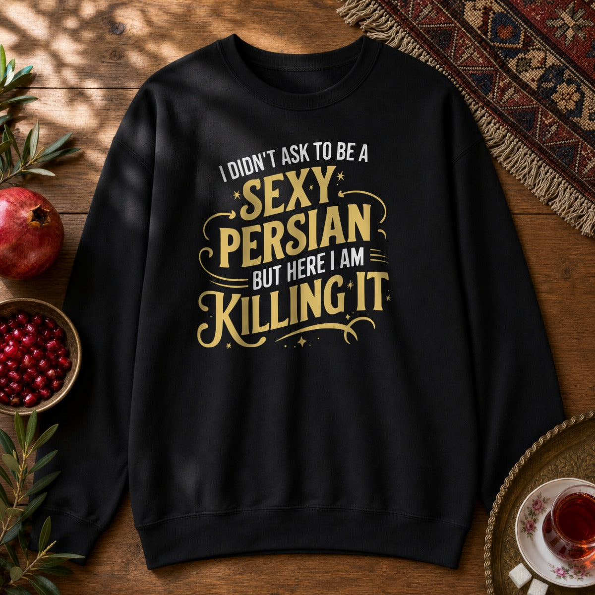 Sexy Persian Sweatshirt - Black