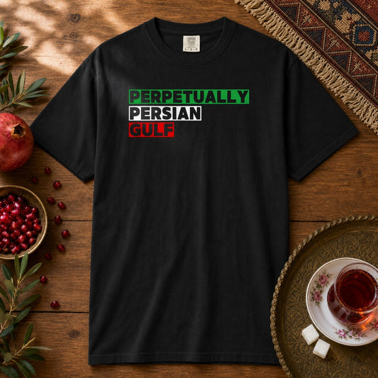 Perpetually Persian Gulf Premium Tee - Black