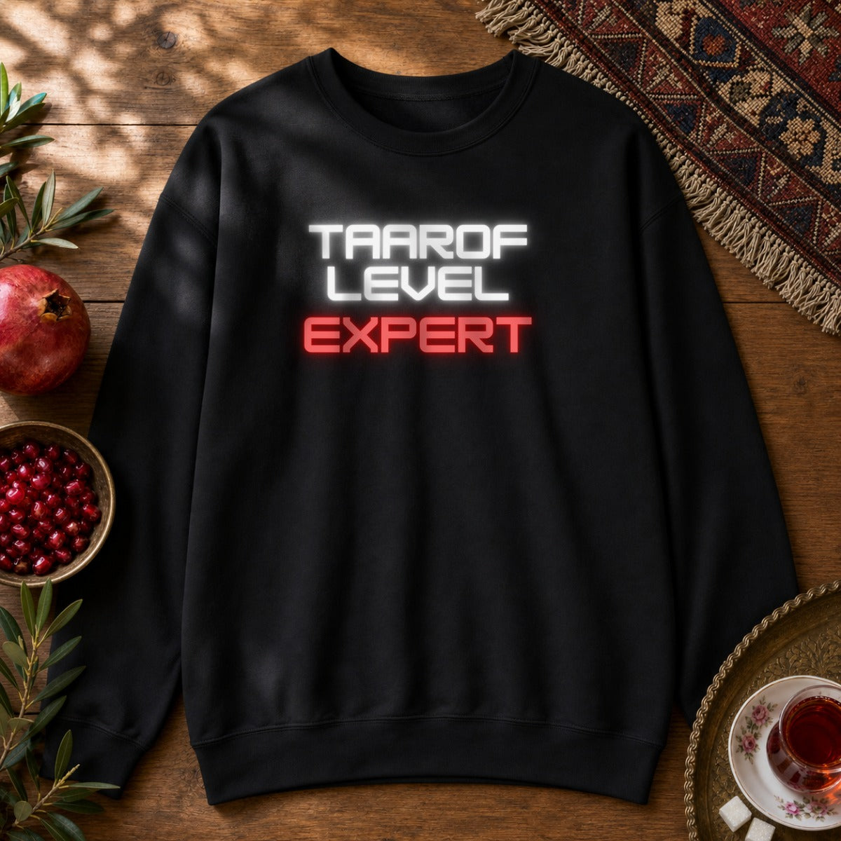 Taarof Level Expert Sweatshirt - Black