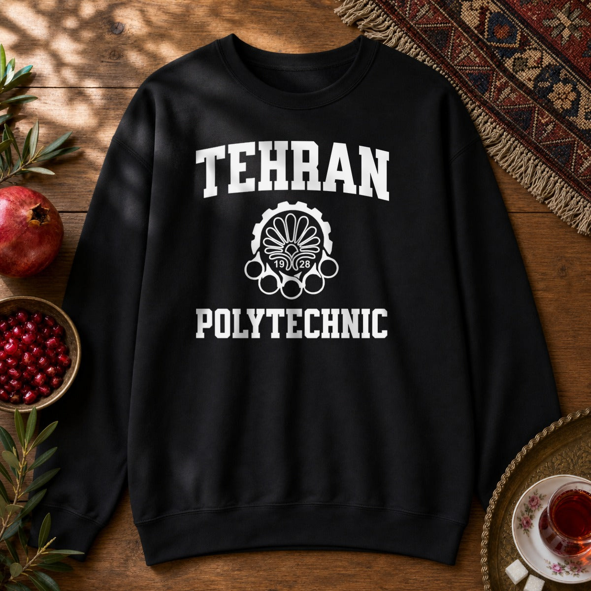 Tehran Polytechnic Sweatshirt - Black