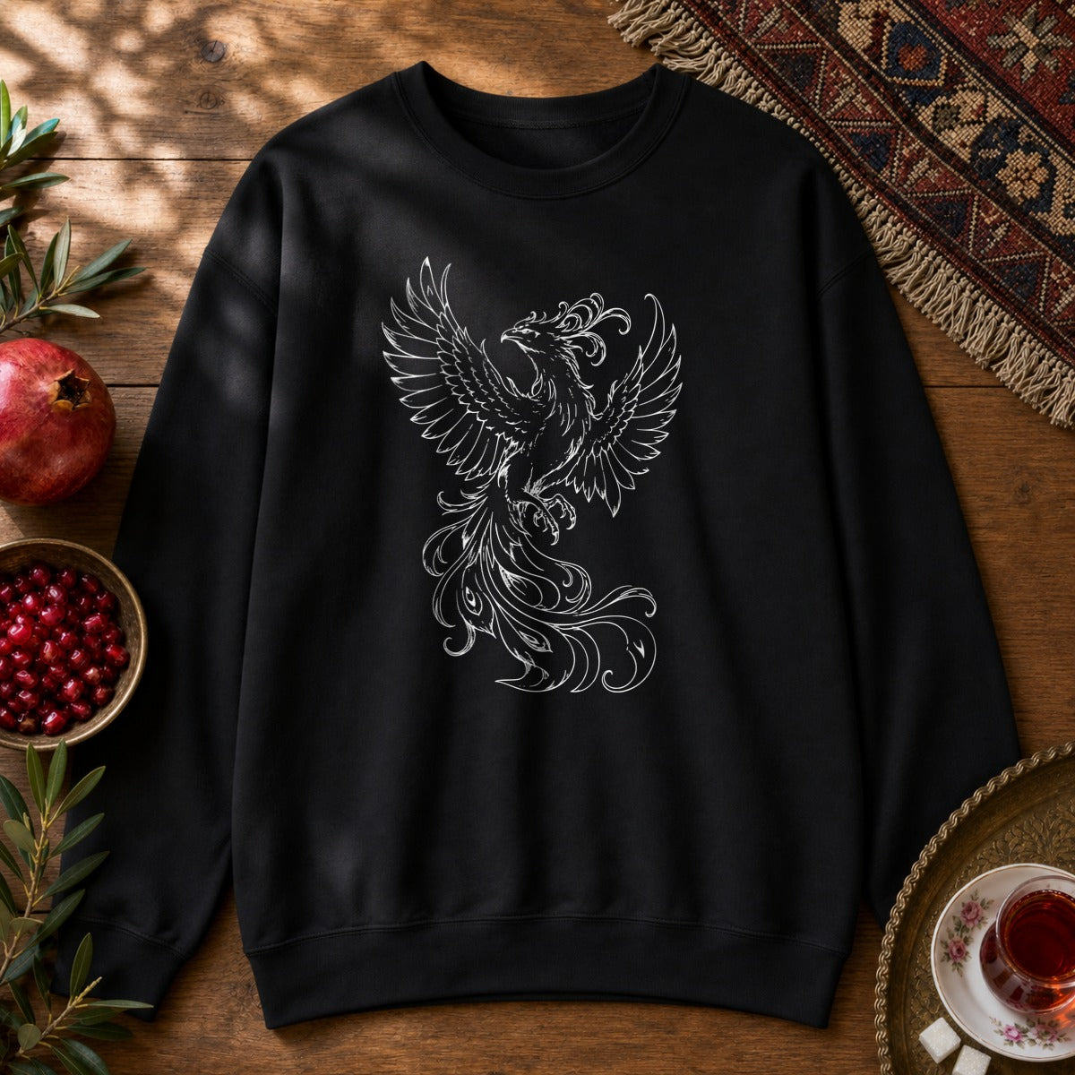 Simorgh Sweatshirt - Black
