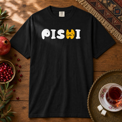 Pishi Type Premium Tee - Black