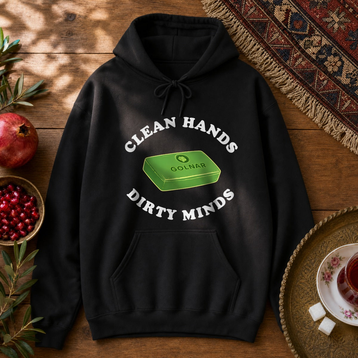 Dirty Minds Hoodie - Black
