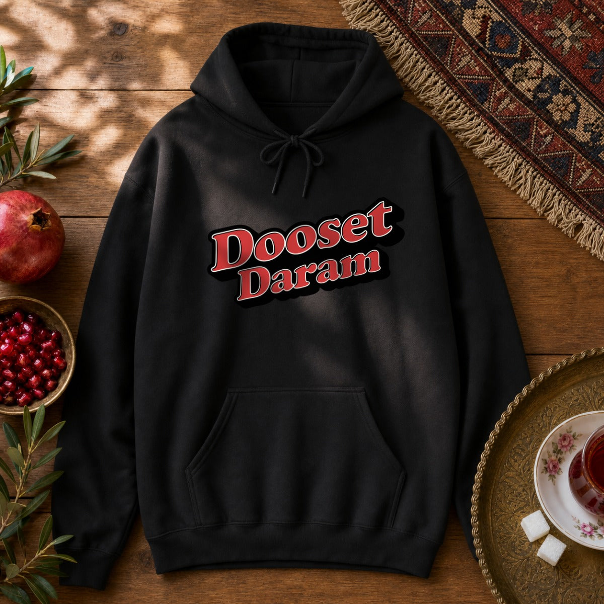 Dooset Daram Hoodie - Black