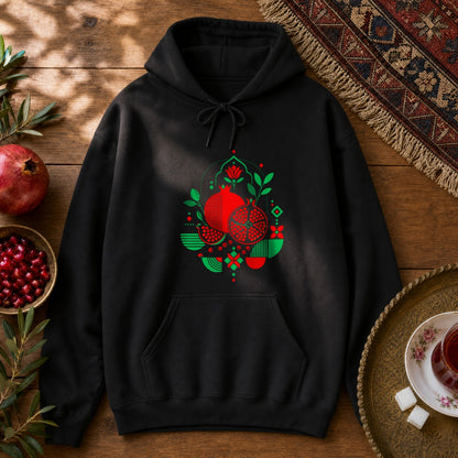 Pomegranate Hoodie - Black