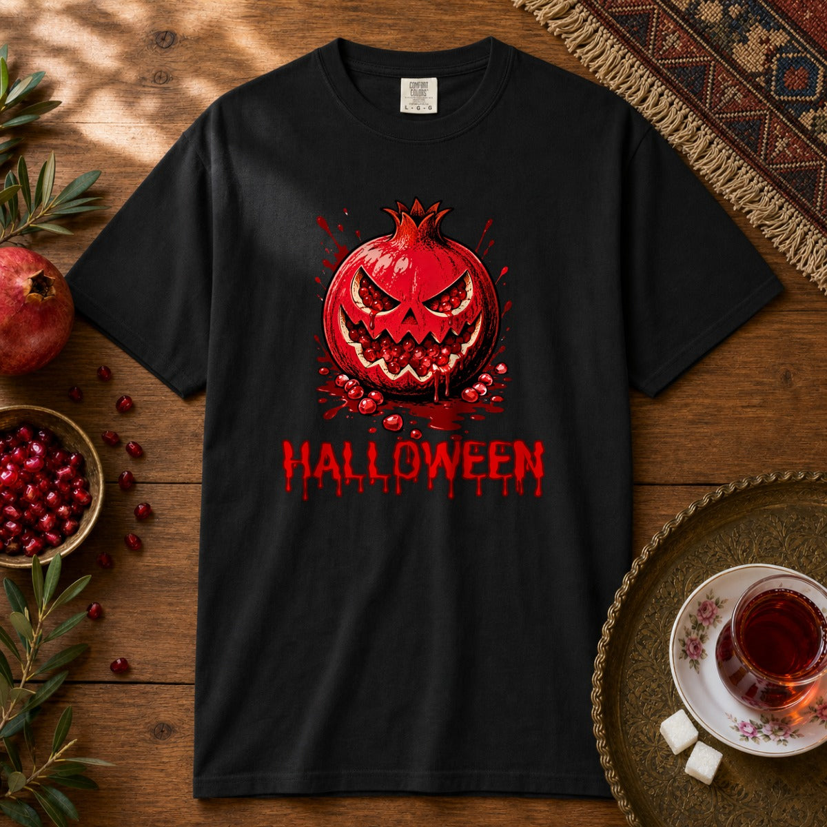 Halloween Anar Premium Tee - Black