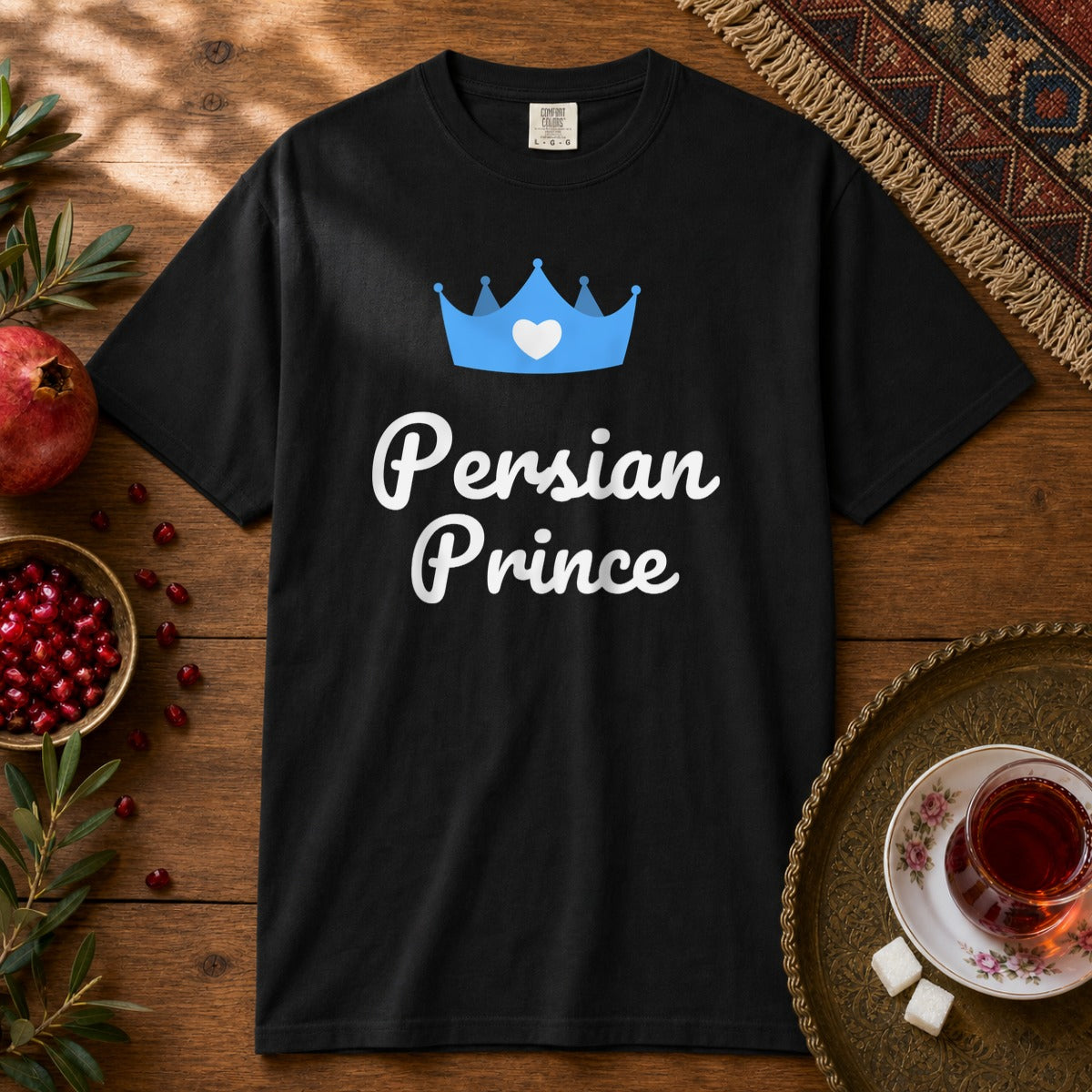 Persian Prince Premium Tee - Black