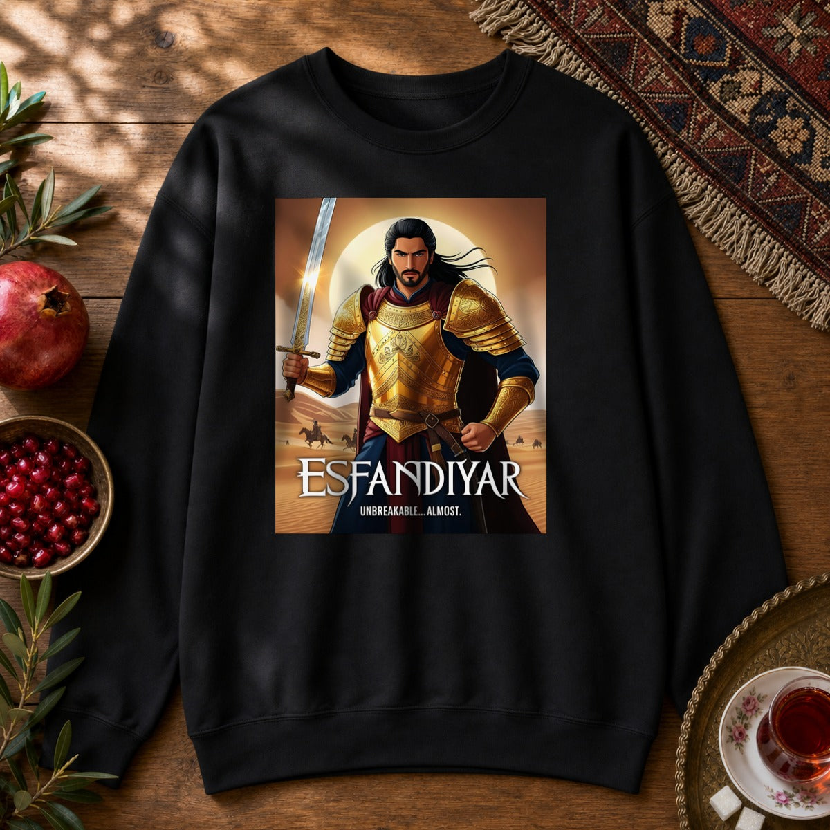 Esfandiyar Unbreakable ... Almost Sweatshirt - Black