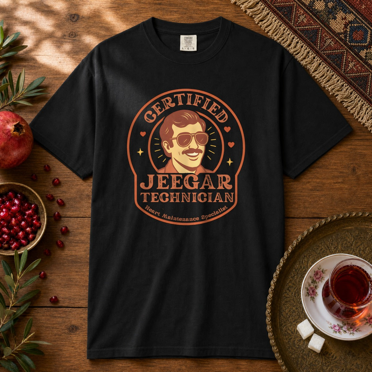 Certified Jeegar Technician Premium Tee - Black