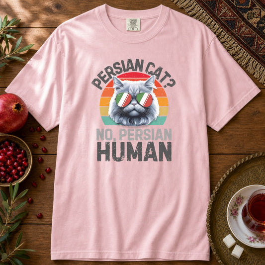 Persian Cat Human Premium Tee - Blossom