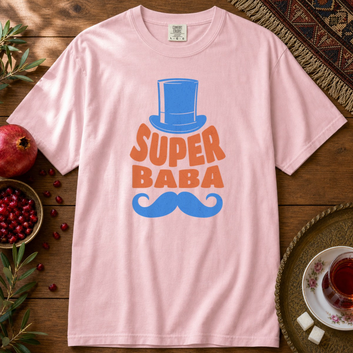 Super Baba Premium Tee - Blossom
