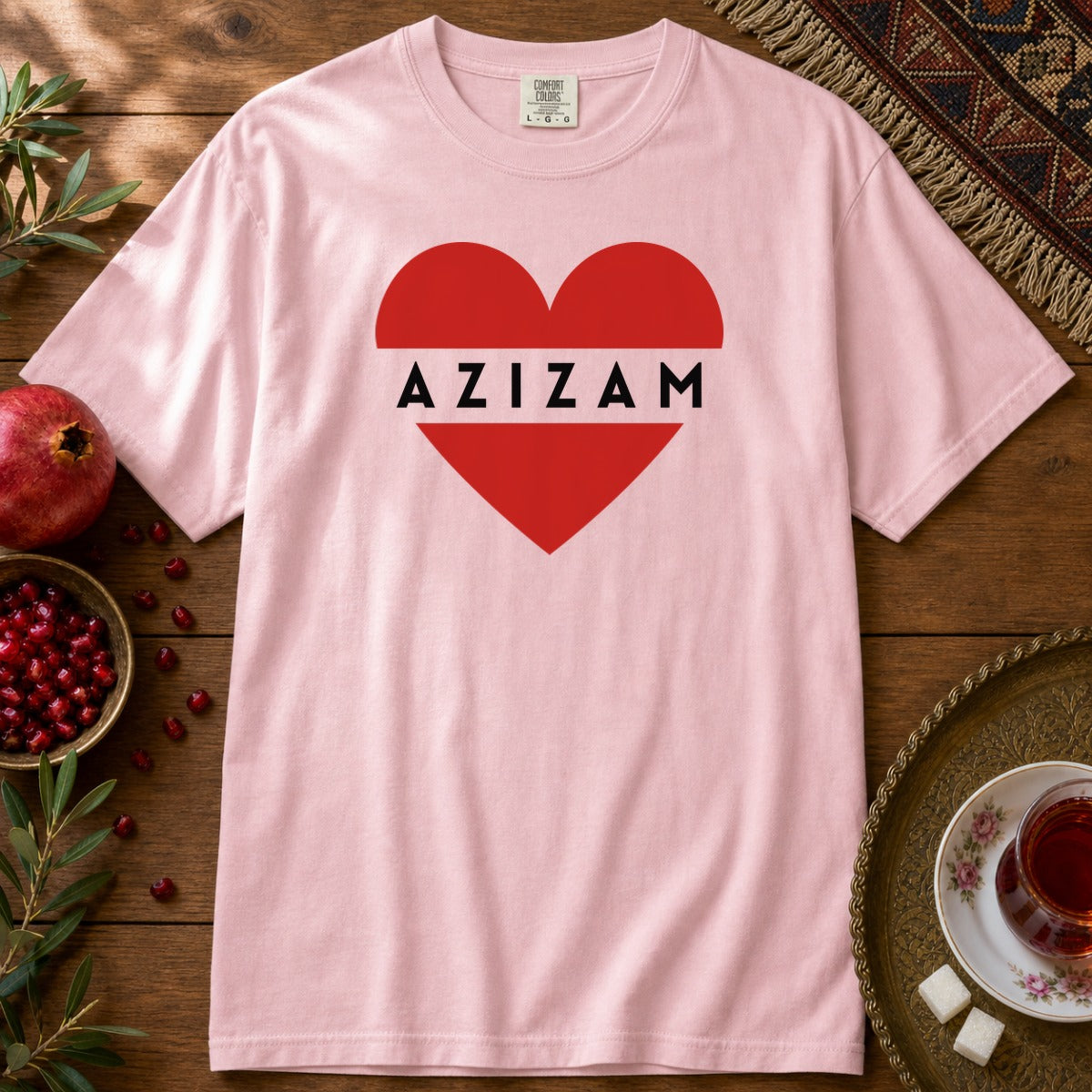 Azizam Premium Tee - Blossom
