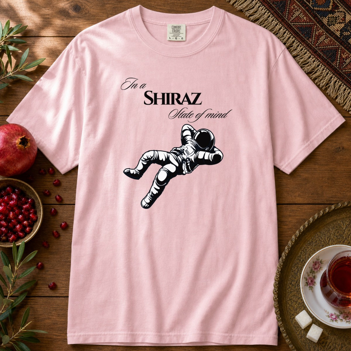 Shiraz State of Mind  Premium Tee - Blossom