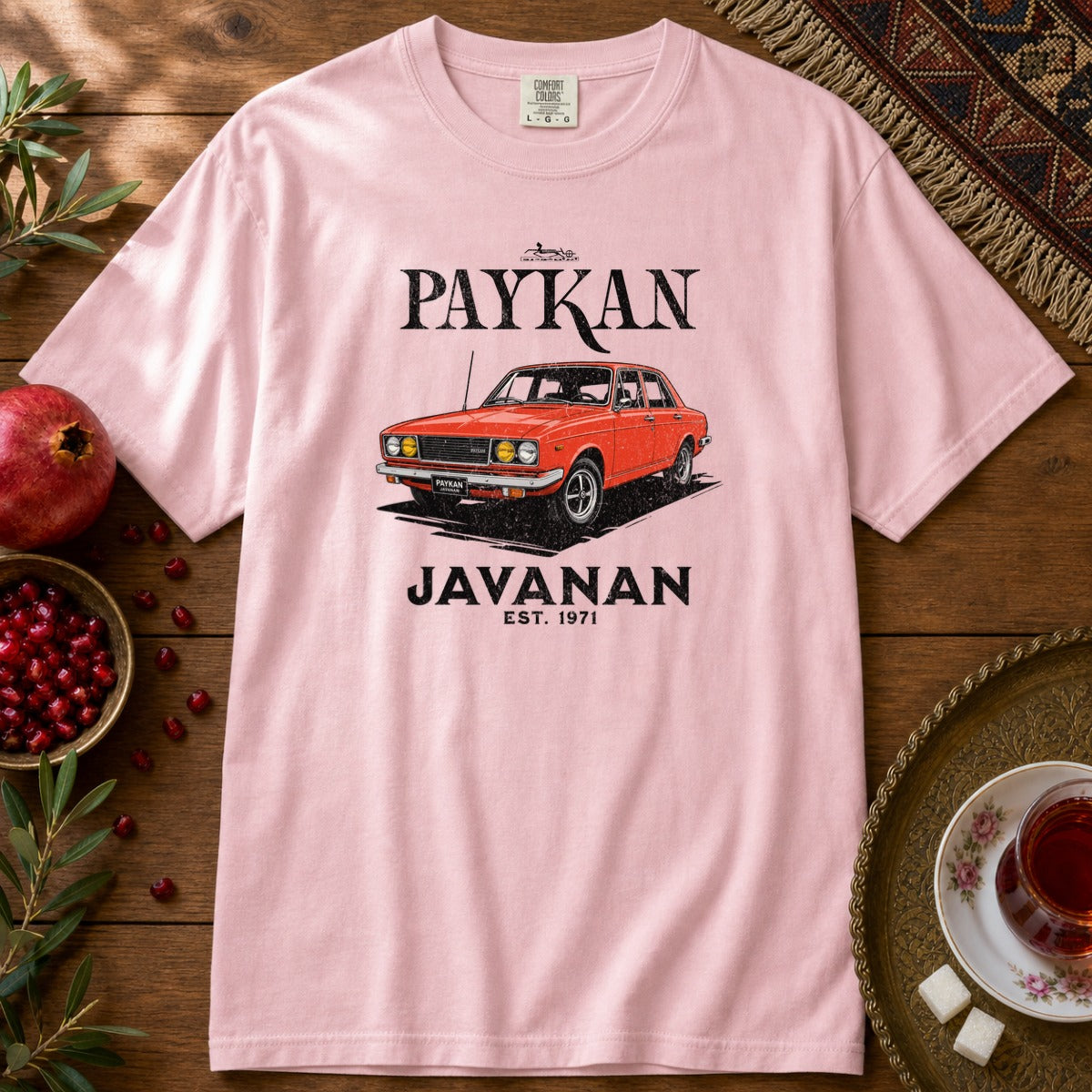 Paykan Javanan Premium Tee - Blossom
