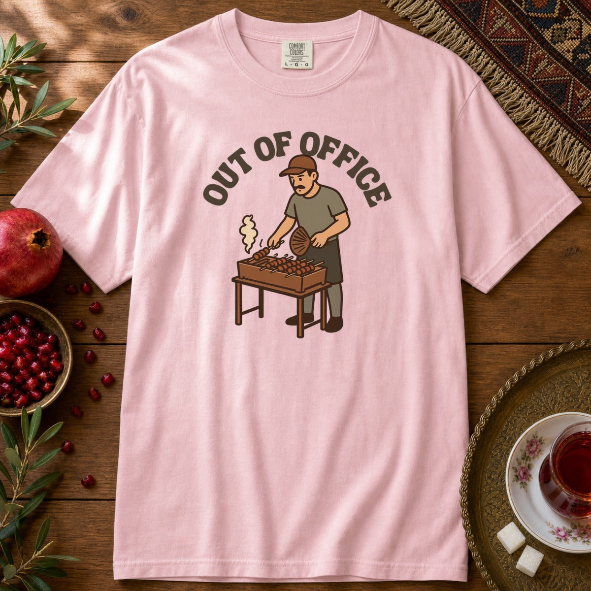 Out of Office Premium Tee - Blossom