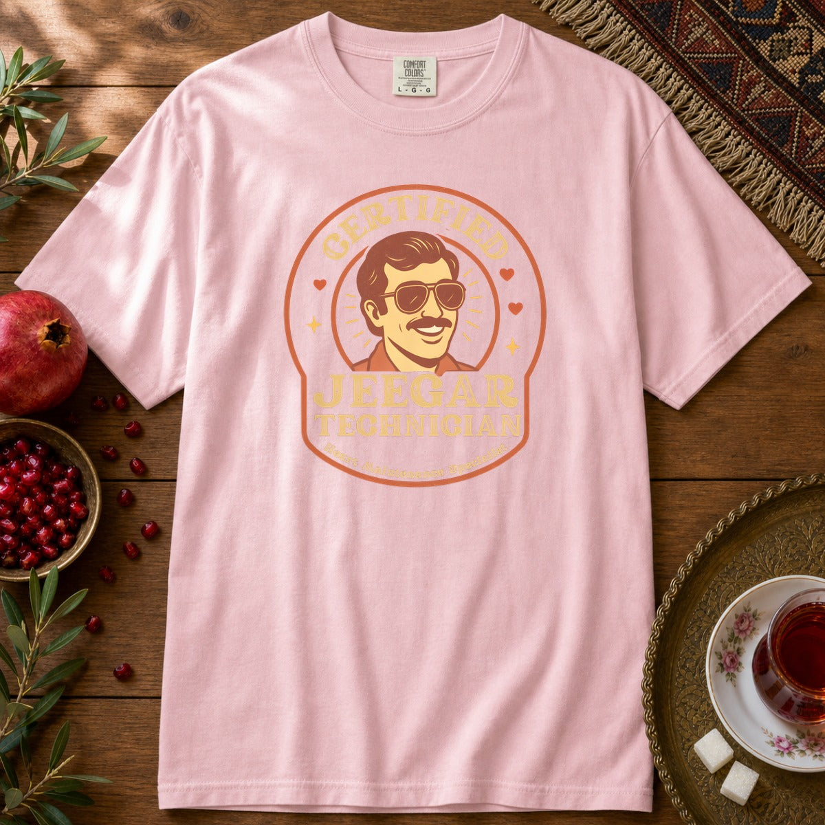 Certified Jeegar Technician Premium Tee - Blossom