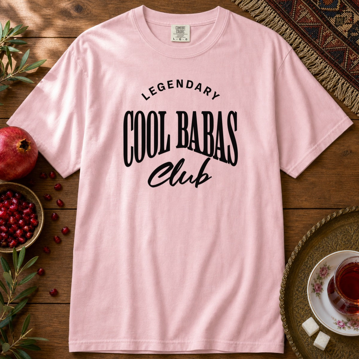 Cool Babas Club Premium Tee - Blossom