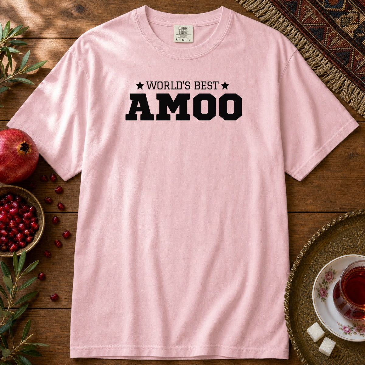 World's Best Amoo Premium Tee - Blossom