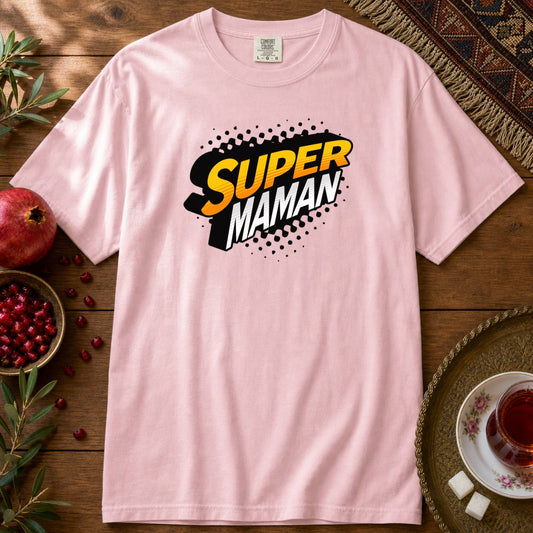 Super Maman Premium Tee - Blossom