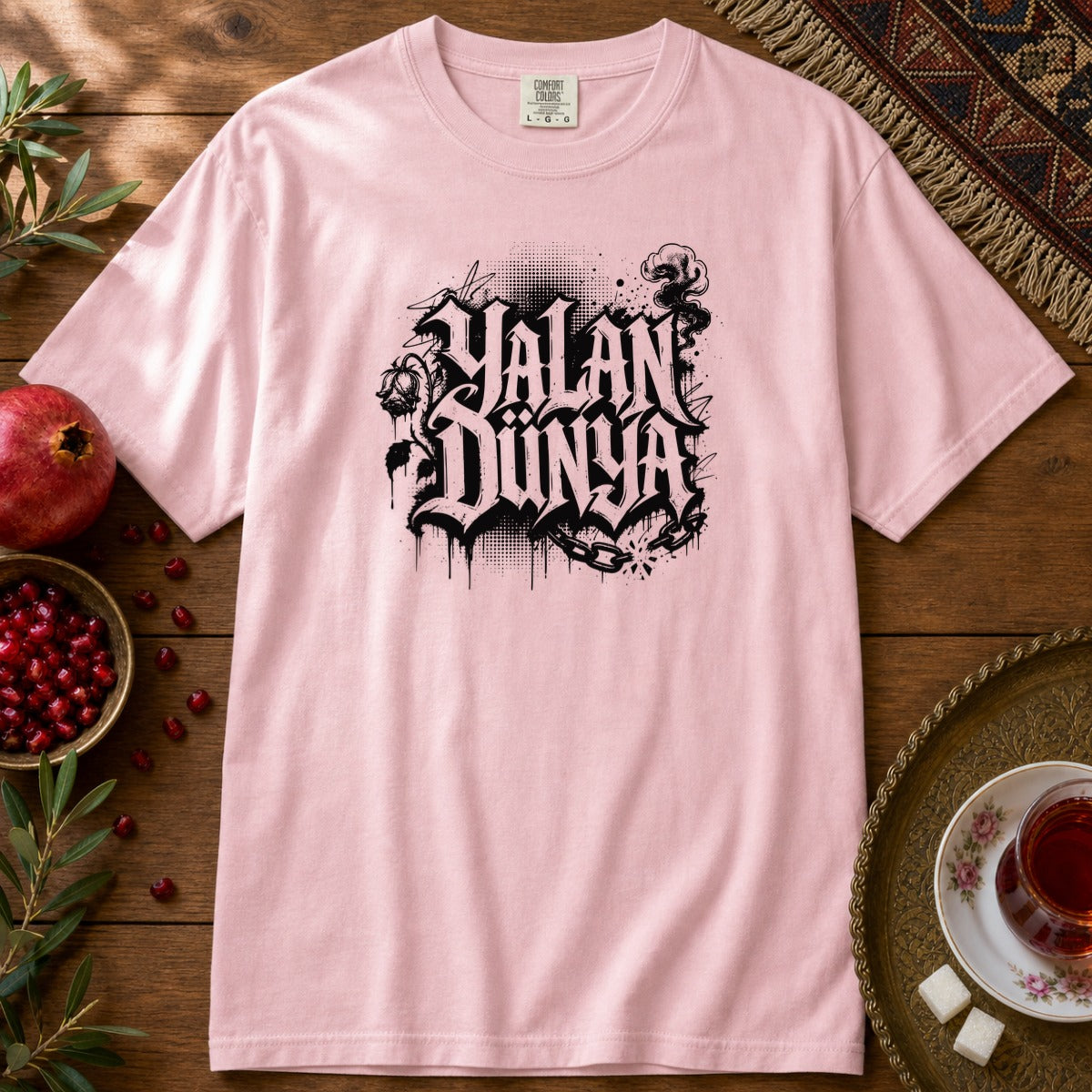 Yalan Dunya Premium Tee - Blossom