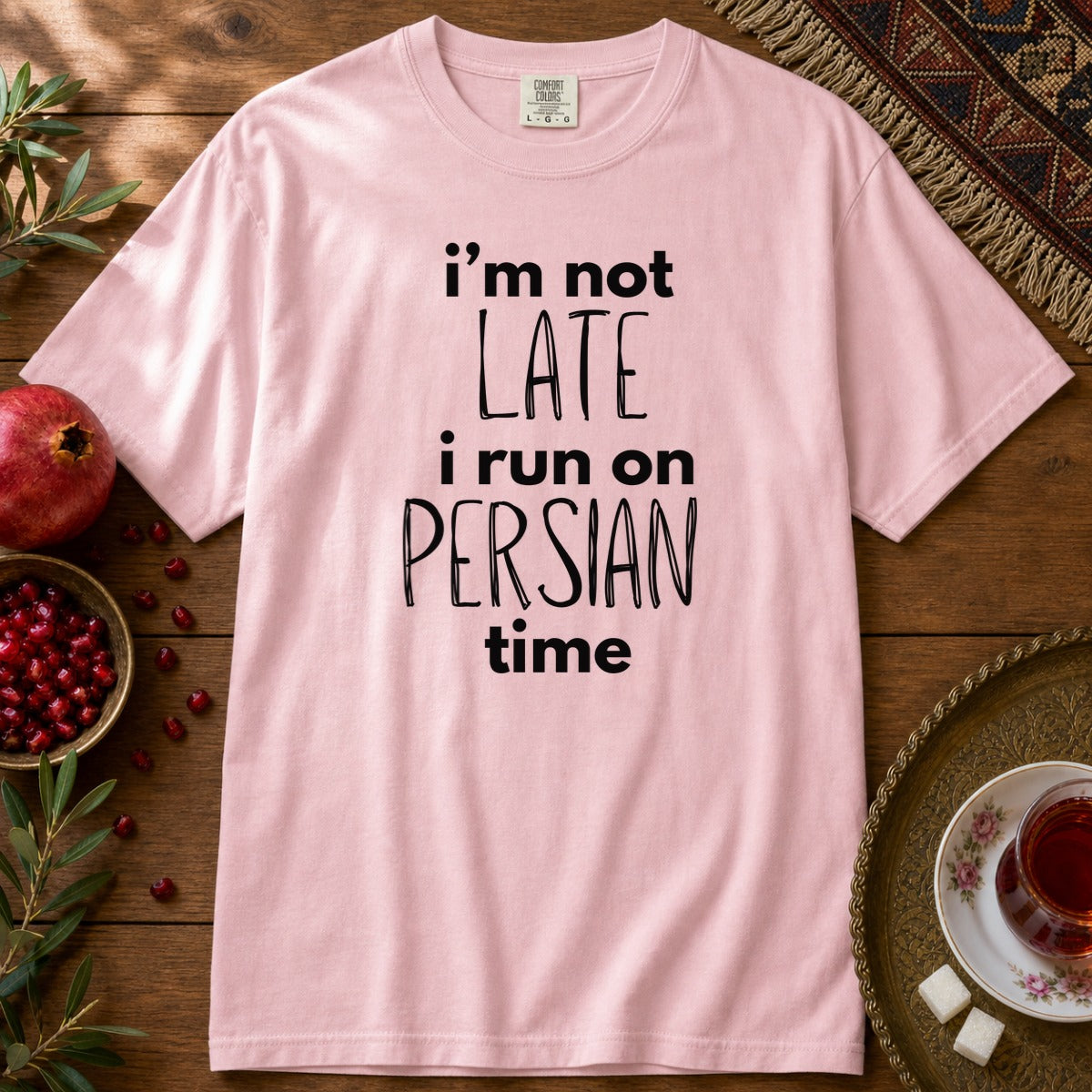 Persian Late Premium Tee - Blossom