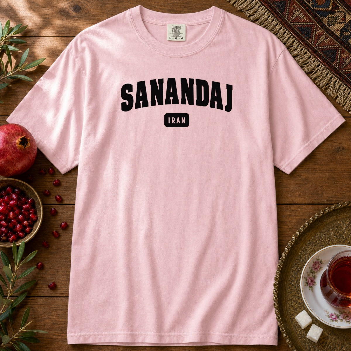 Sanandaj Premium Tee - Blossom