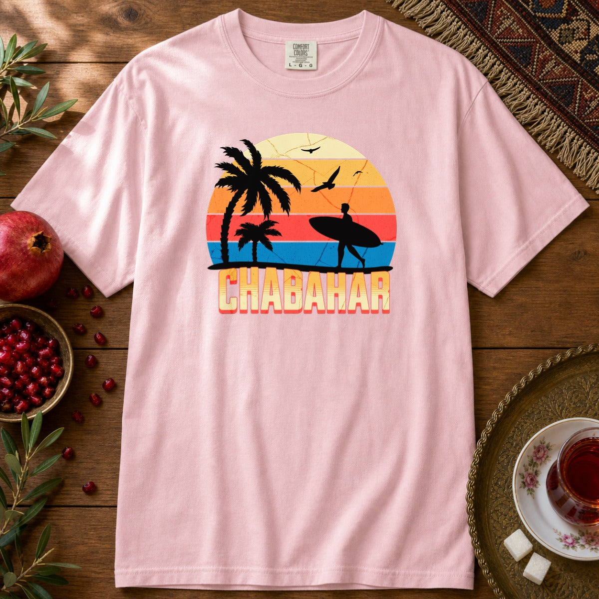 Chabahar Premium Tee - Blossom