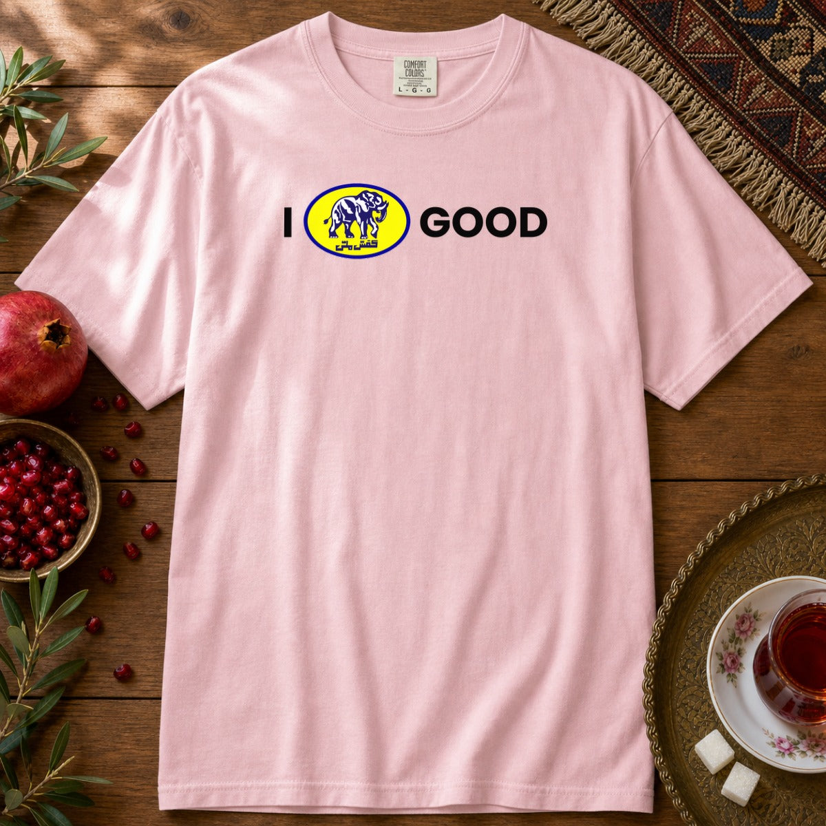 I Feel Good Premium Tee - Blossom