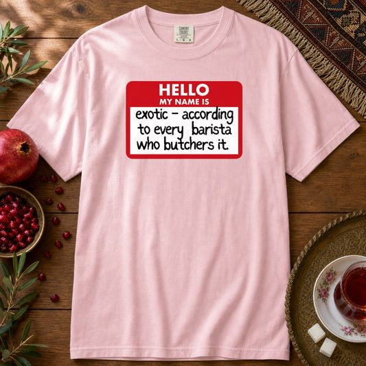 My Name Is Exotic Premium Tee - Blossom