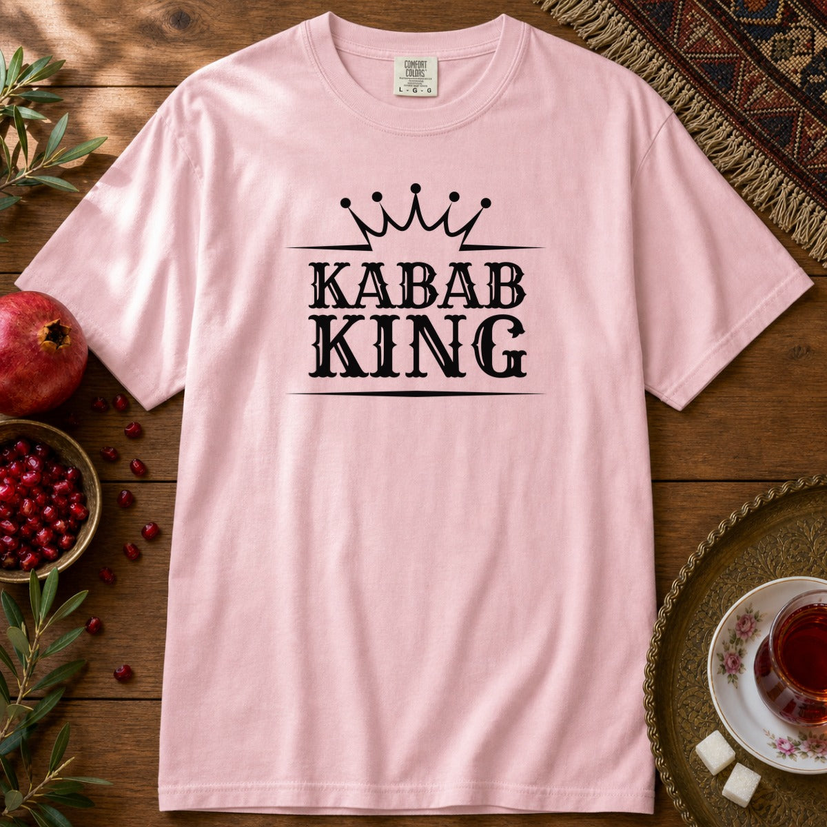 Kabab King Premium Tee - Blossom