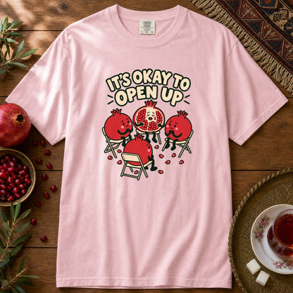 It's Okay to Open Up Premium Tee - Blossom