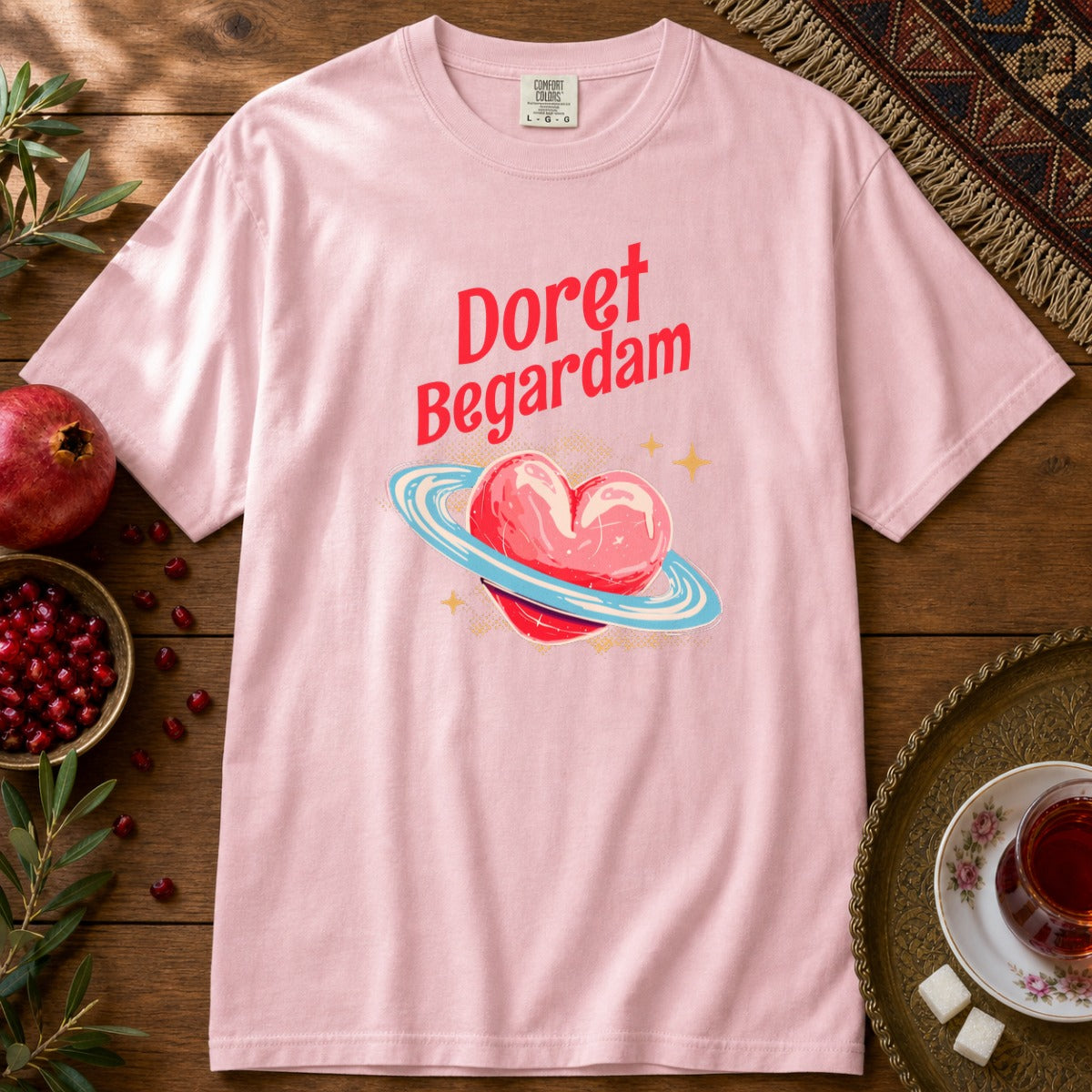 Doret Begardam Premium Tee - Blossom