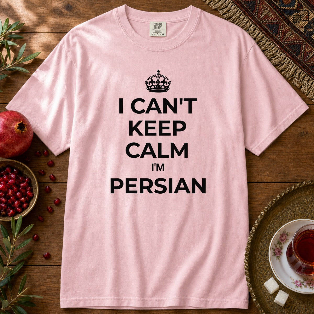 I can't keep calm, I'm Persian Premium Tee - Blossom
