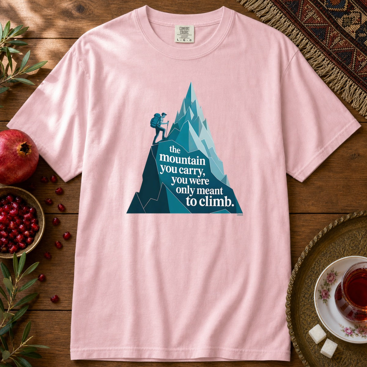 Mountain - Rumi Premium Tee - Blossom