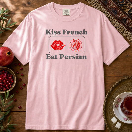 Kiss French Eat Persian Nowruz Premium Tee - Blossom