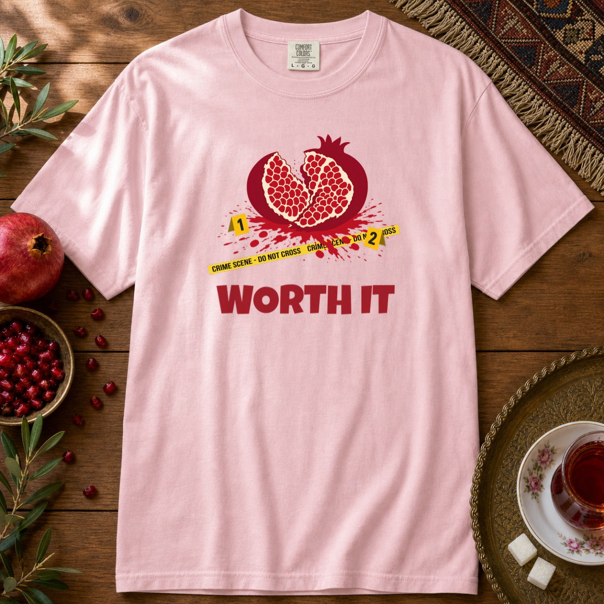 Worth It Premium Tee - Blossom