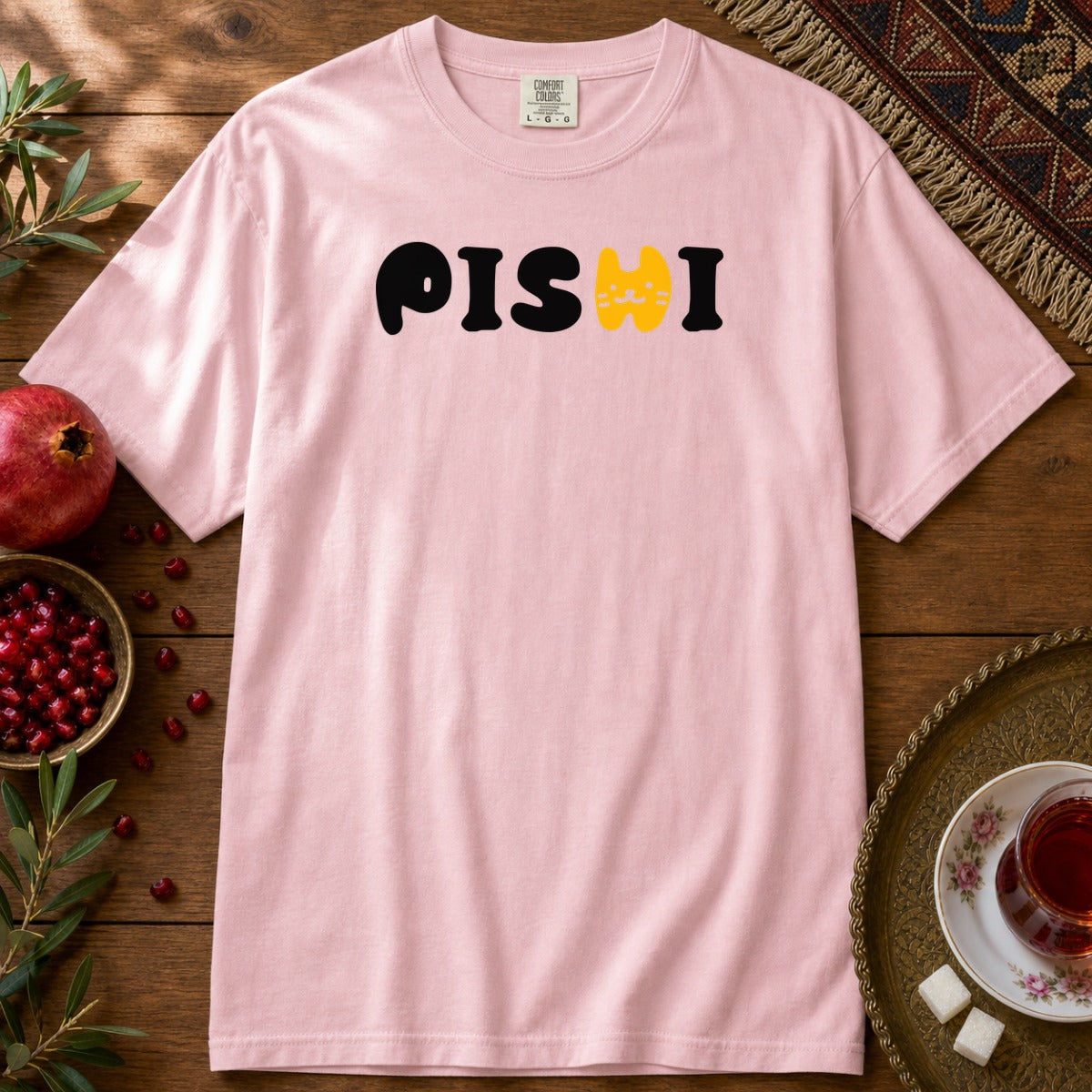 Pishi Type Premium Tee - Blossom