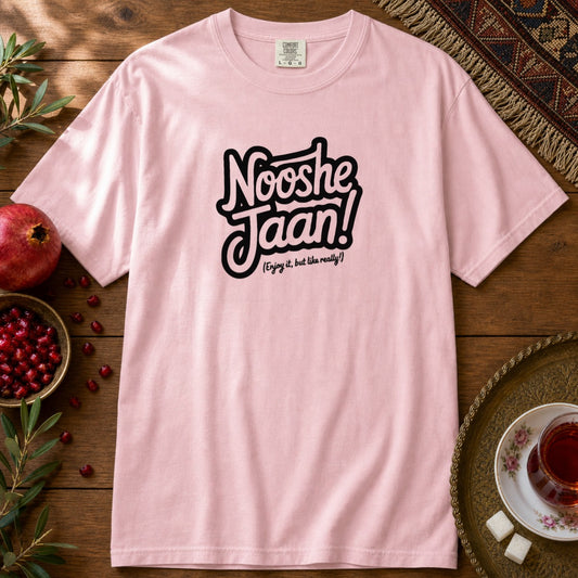 Nooshe Jaan, But Like Really Premium Tee - Blossom