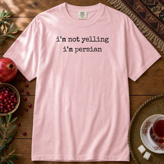 I'm not yelling 2 Premium Tee - Blossom