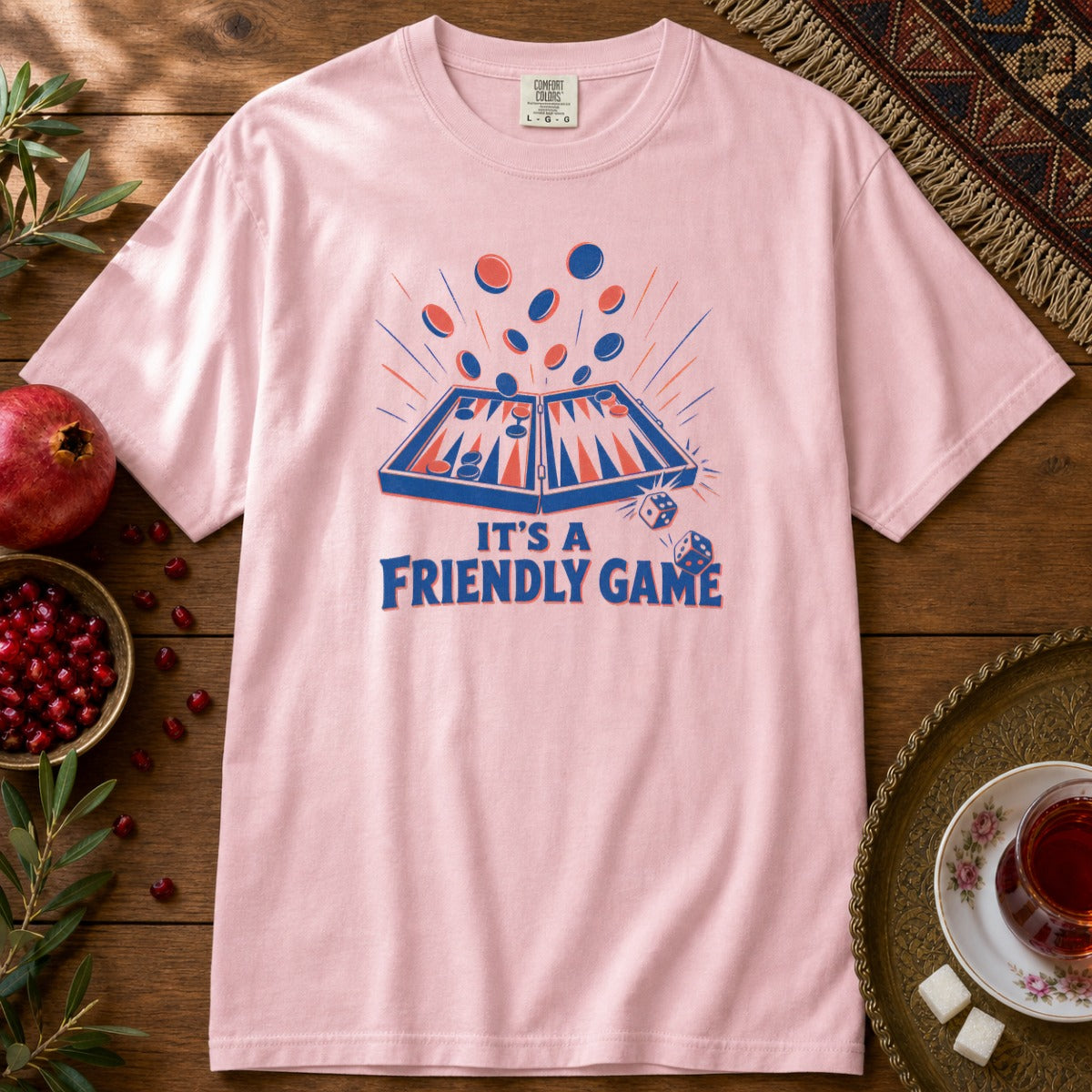 It's a Friendly Game Premium Tee - Blossom