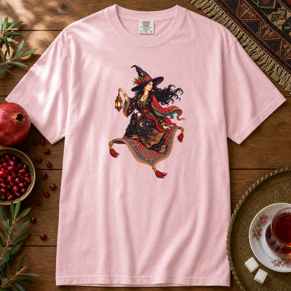 Witch and the Magic Carpet Premium Tee - Blossom