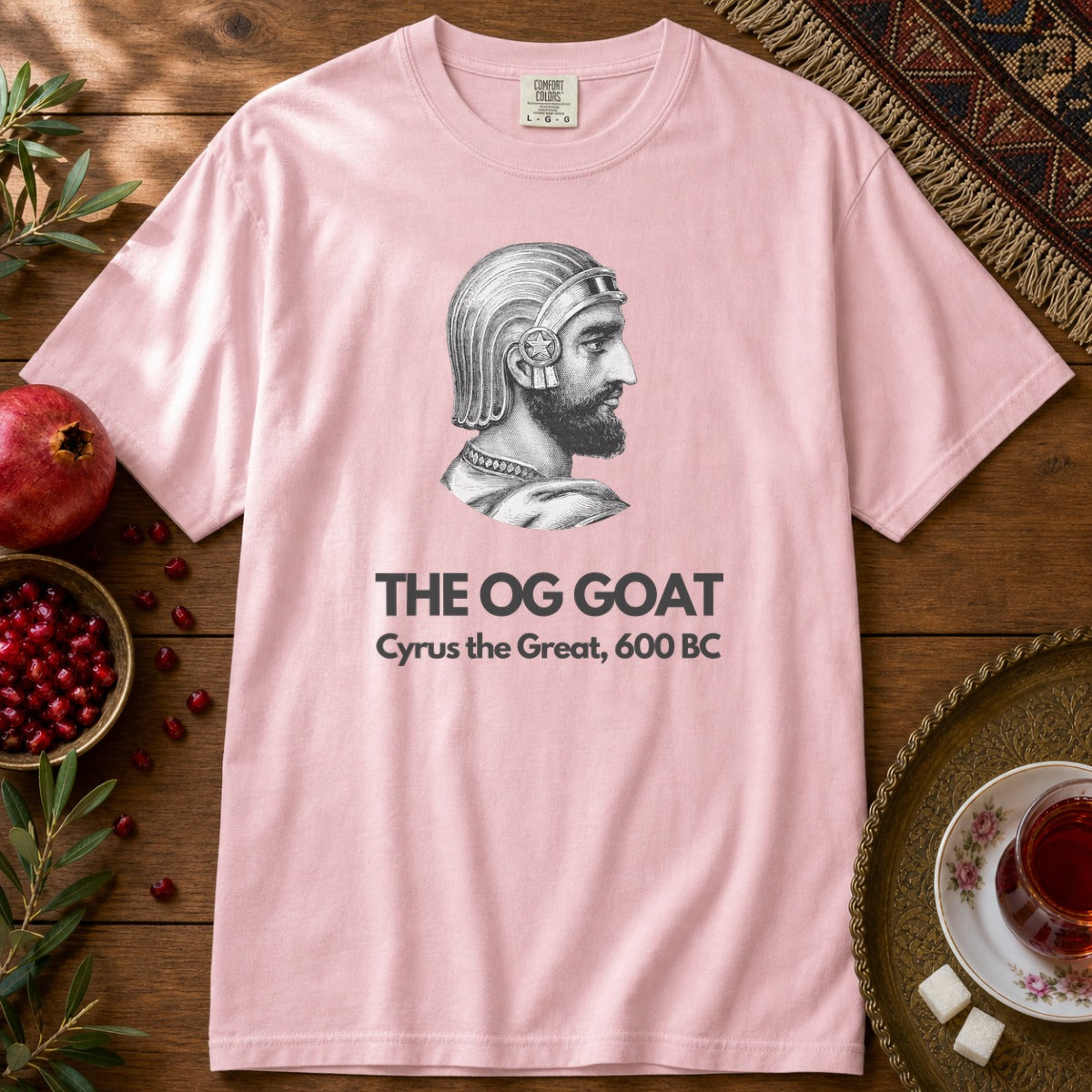 The OG GOAT Premium Tee - Blossom