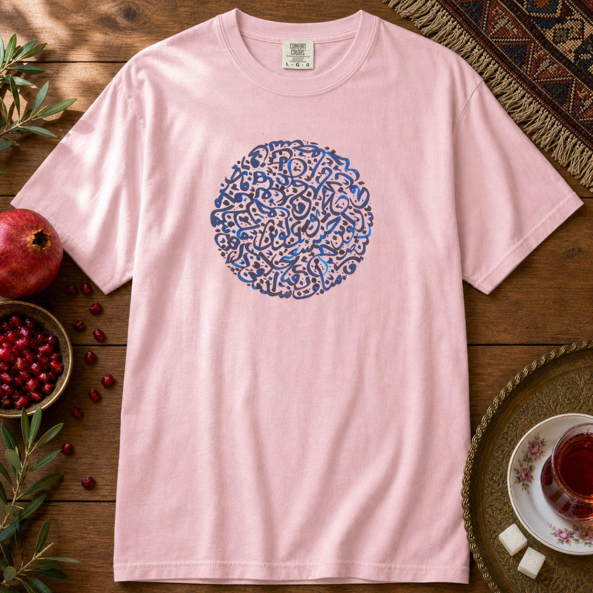 Dayereh Premium Tee - Blossom