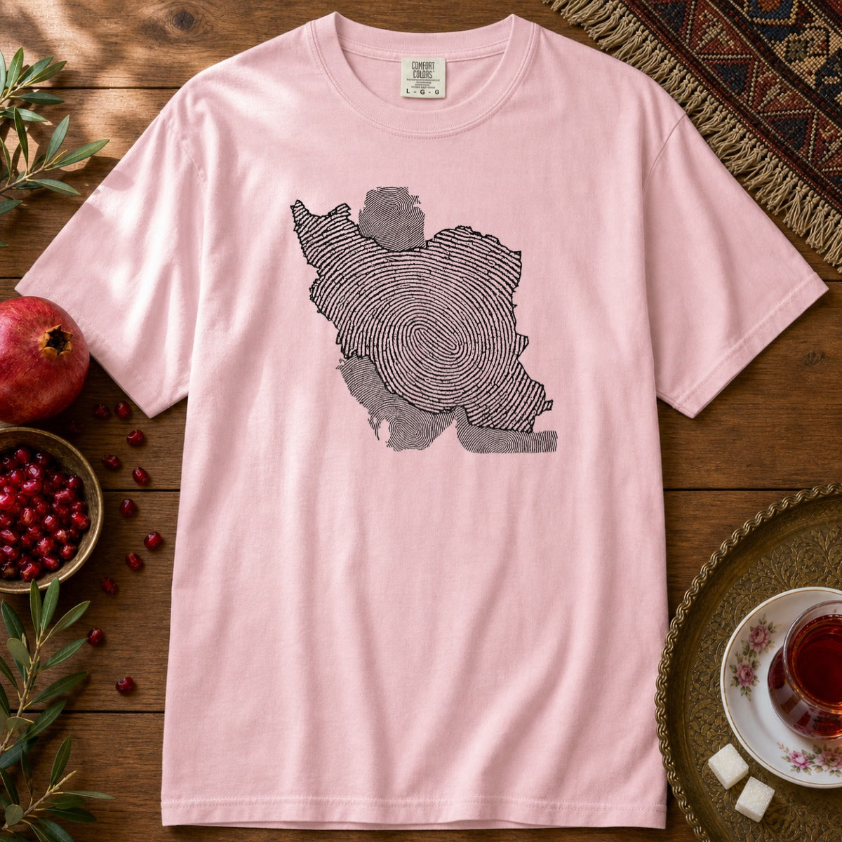 Iran is my ID Premium Tee - Blossom
