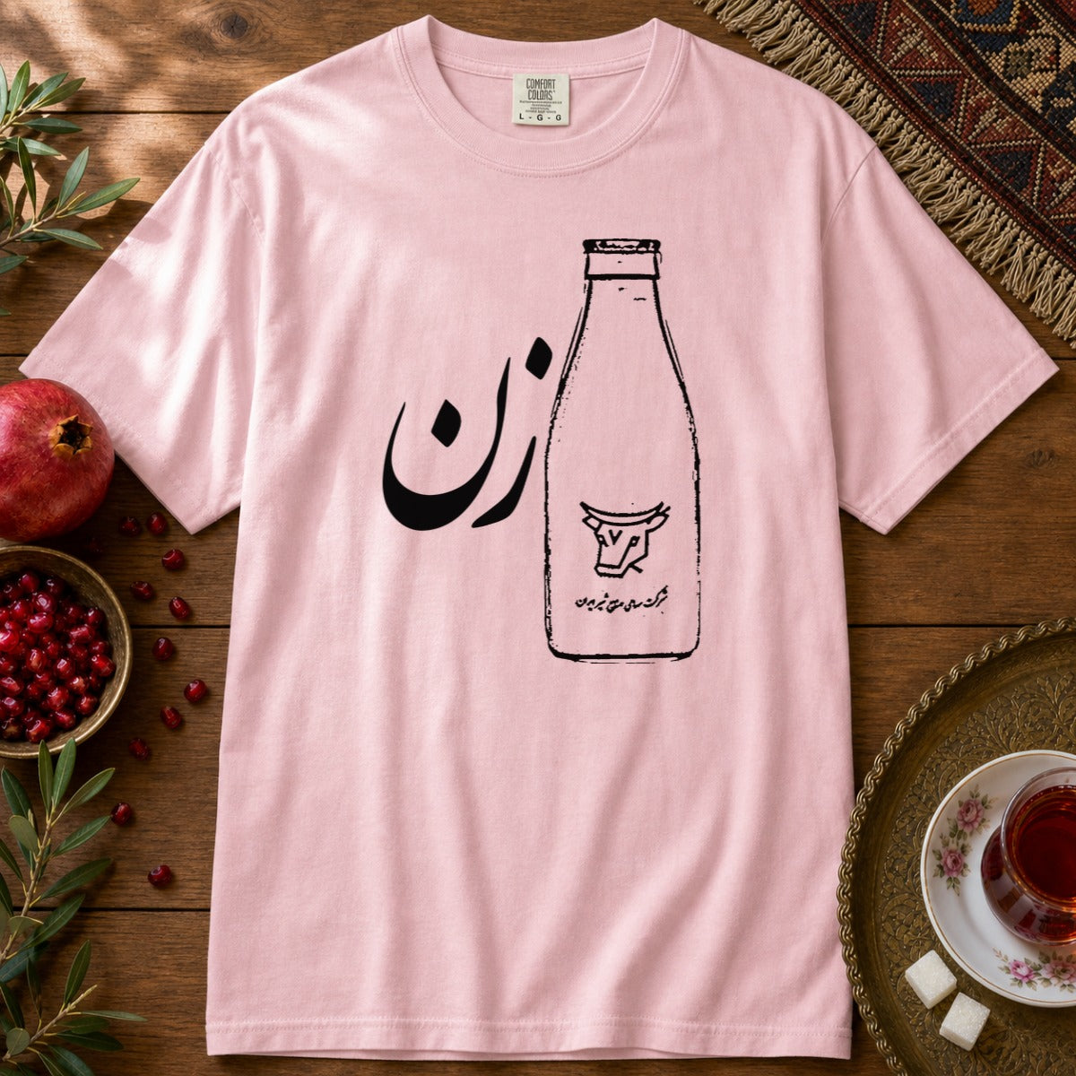 Shirzan  Premium Tee - Blossom
