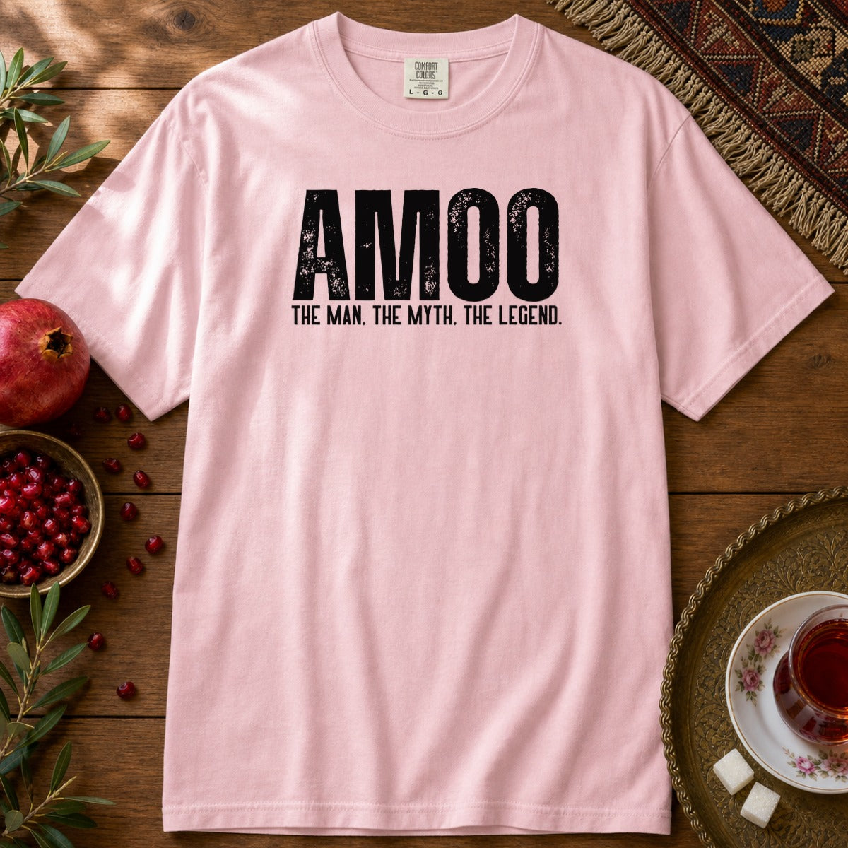 Amoo, the myth Premium Tee - Blossom