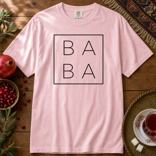 Baba Minimal Premium Tee - Blossom