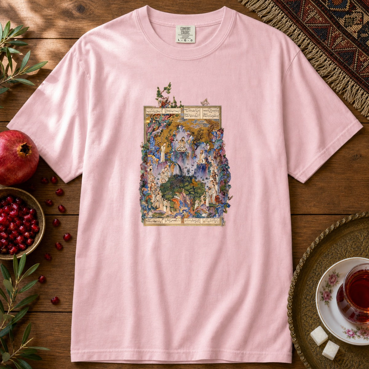 Court of Keyumars Premium Tee - Blossom