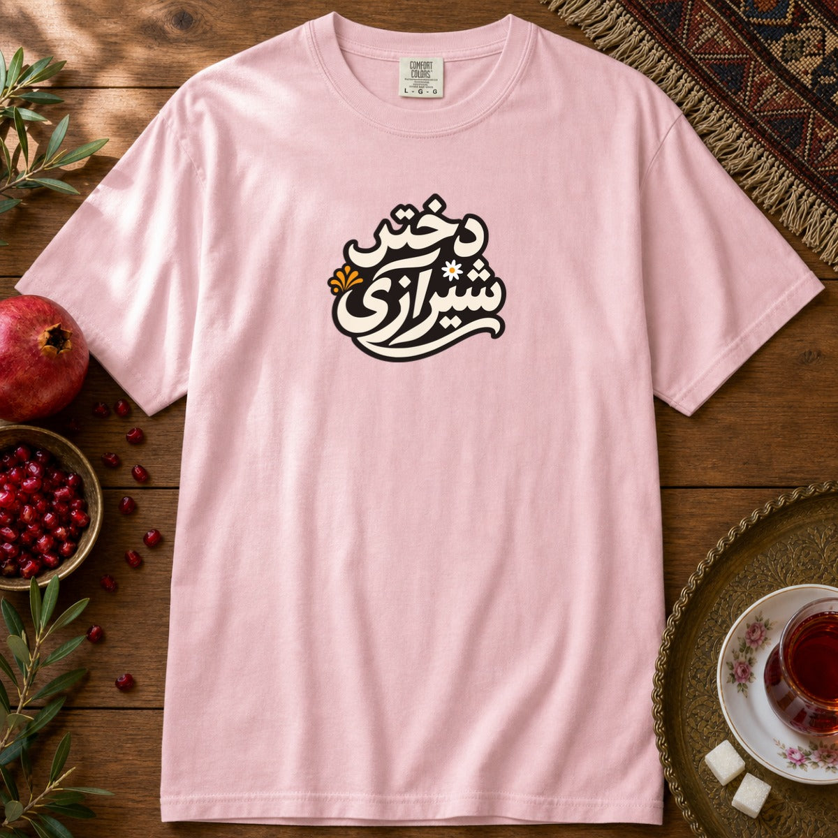 Dokhtar Shirazi Premium Tee - Blossom