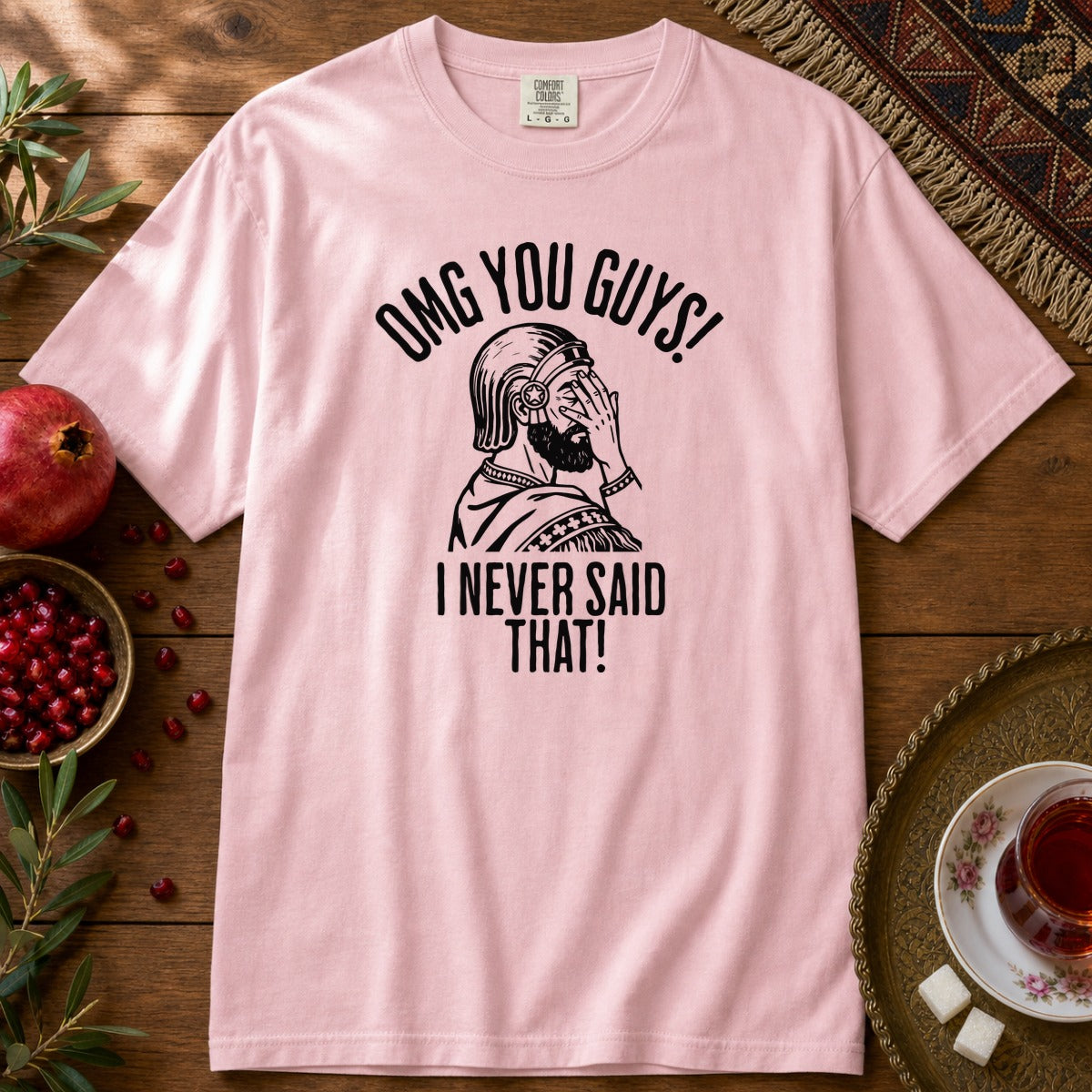 I Never Said That - Cyrus the Great Premium Tee - Blossom